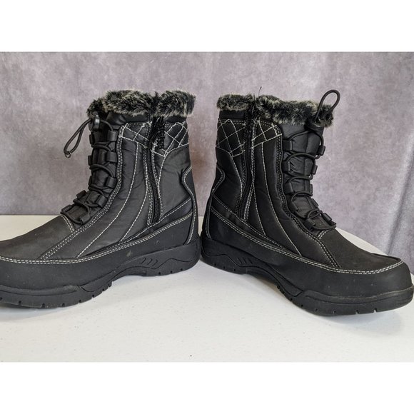 Totes Eve Black Snow Boots - Picture 6 of 6